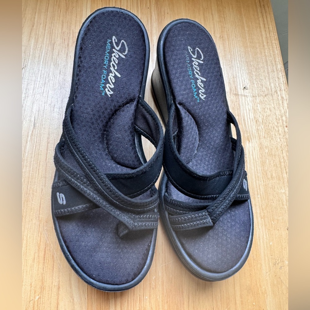 Skechers Women's Black Sandals Size 9